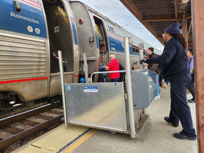 Accessible train from Richmond to NYC