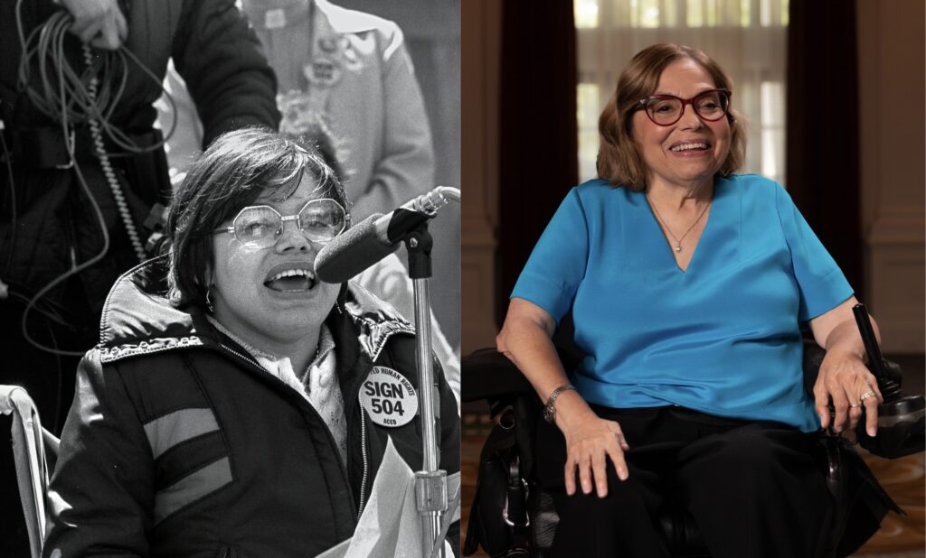 disability rights activist Judy Heumann