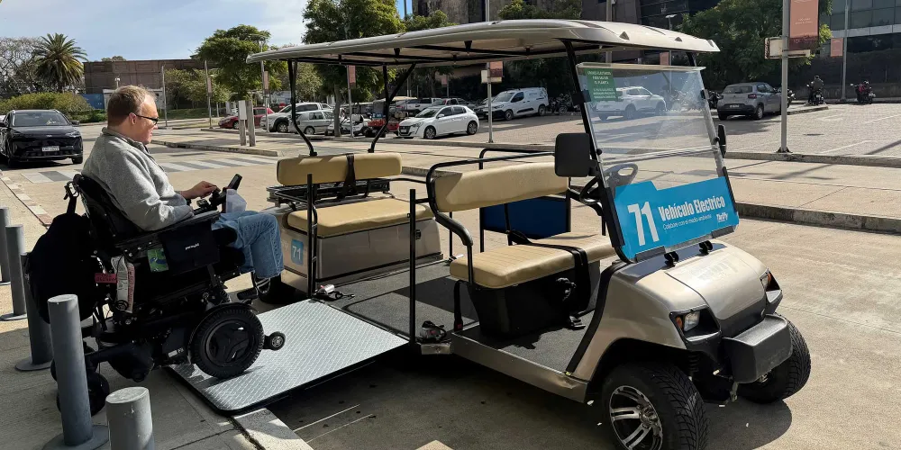 Thrifty Car Rental's Wheelchair Accessible Golf Carts